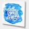 Designart - Follow Your Dreams I - Modern Canvas Wall Art Print